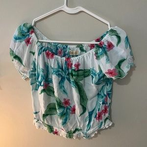 Hollister Off The Shoulder Top